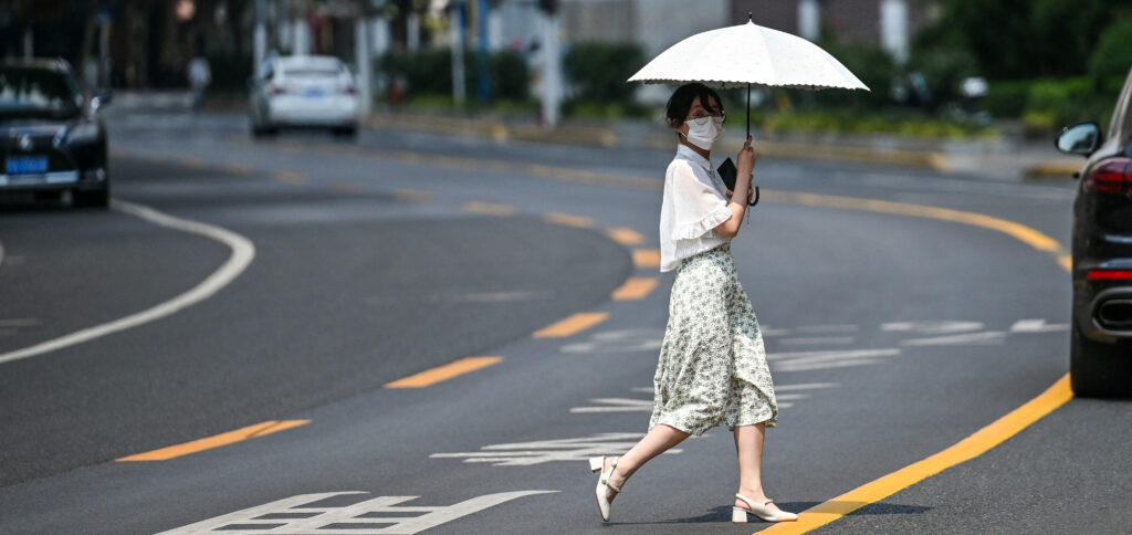 calor na China