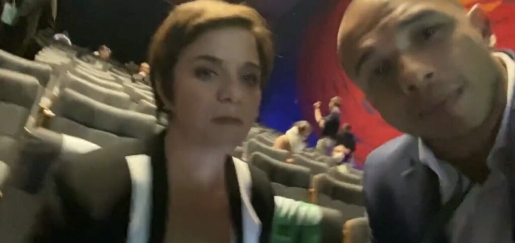 vídeo deputado douglas garcia e a jornalista vera magalhães