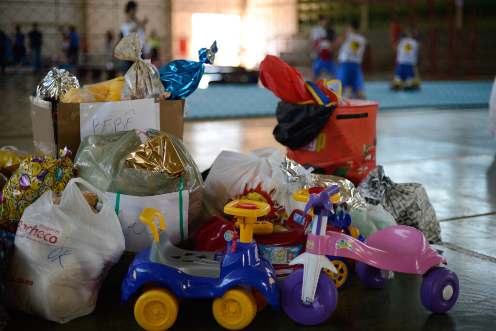 Brinquedos para doação
