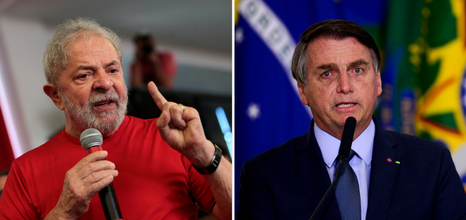 Lula e Bolsonaro