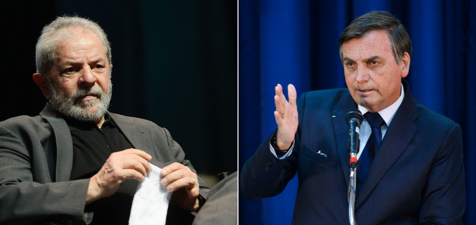 Lula e Bolsonaro