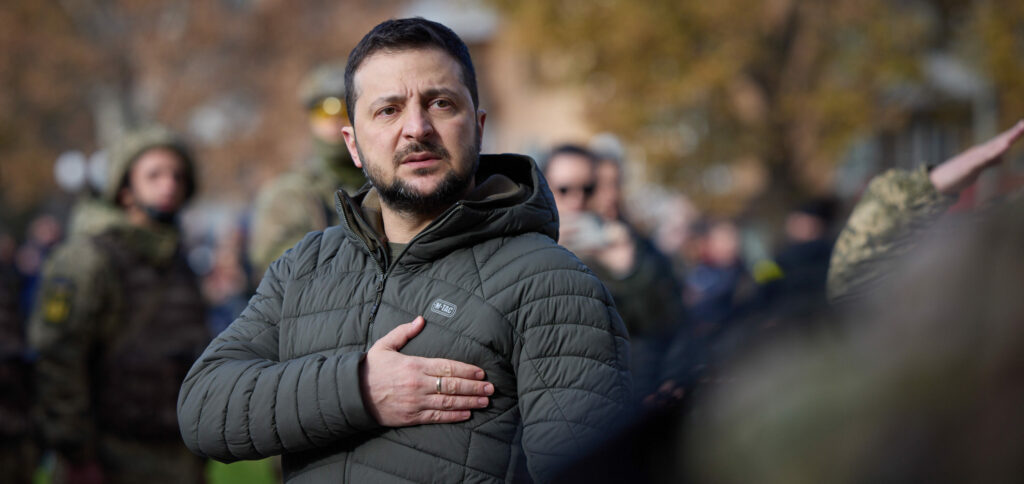 Volodymyr Zelensky, presidente da Ucrânia