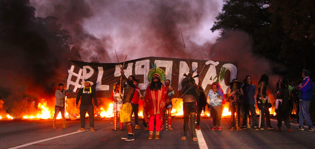 protesto guarani
