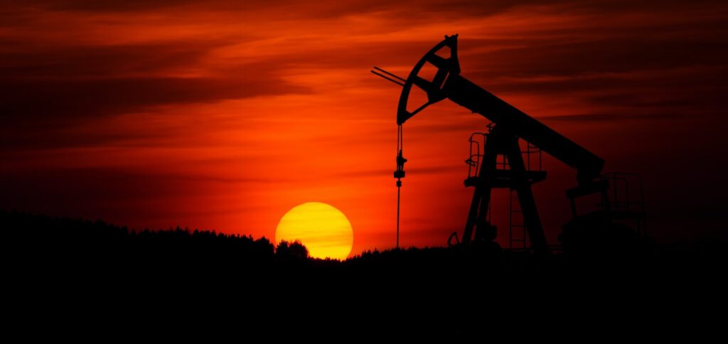 extração de petróleo