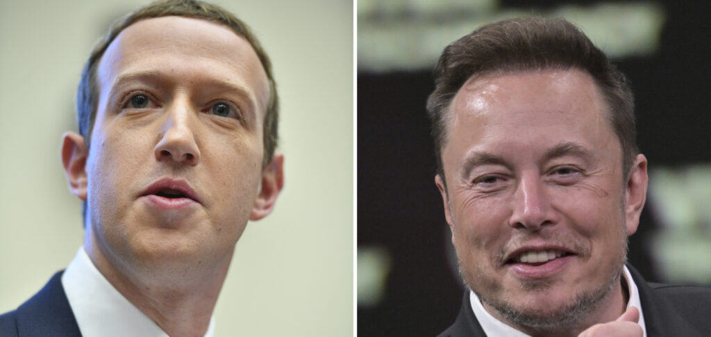 Elon Musk e Mark Zuckerberg