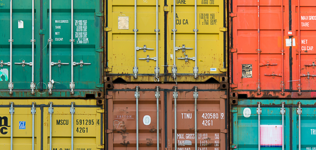exportação/container