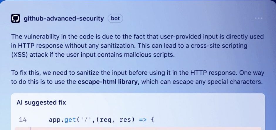 GitHub usa IA para corrigir bugs automaticamente no código