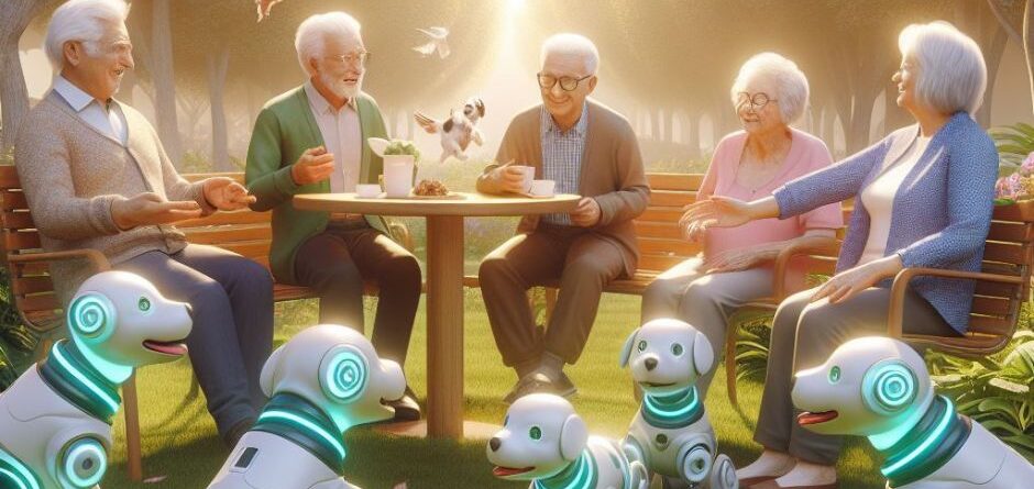 Cães-robô: Tecnologia de IA contra a solidão na terceira idade