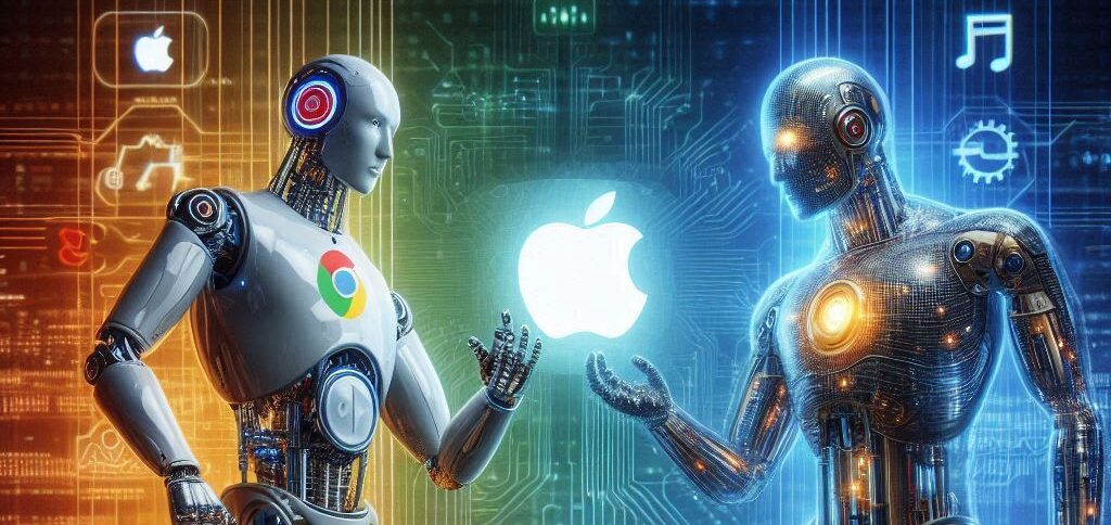 Apple recruta talentos do Google para construir sua equipe de IA, revela jornal