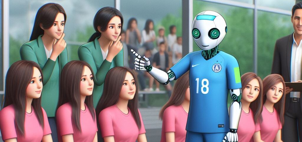 IA seleciona jogadoras