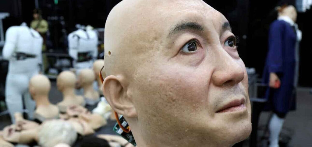 Startup chinesa cria robôs humanoides ultra-realistas que expressam emoções
