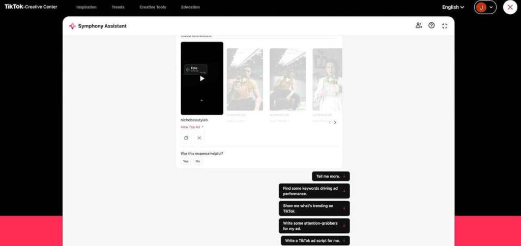 Symphony: TikTok aposta em IA para criação de conteúdo