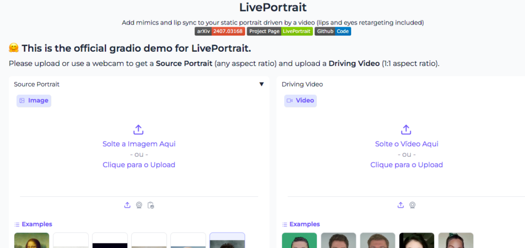 Dê vida às suas fotos! Anime retratos gratuitamente com LivePortrait