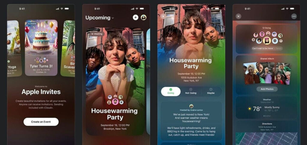 Apple lança app de planejamento de festas com IA: Conheça o Invites
