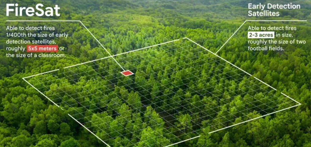 Satélite de IA do Google pode detectar incêndios florestais precocemente; entenda