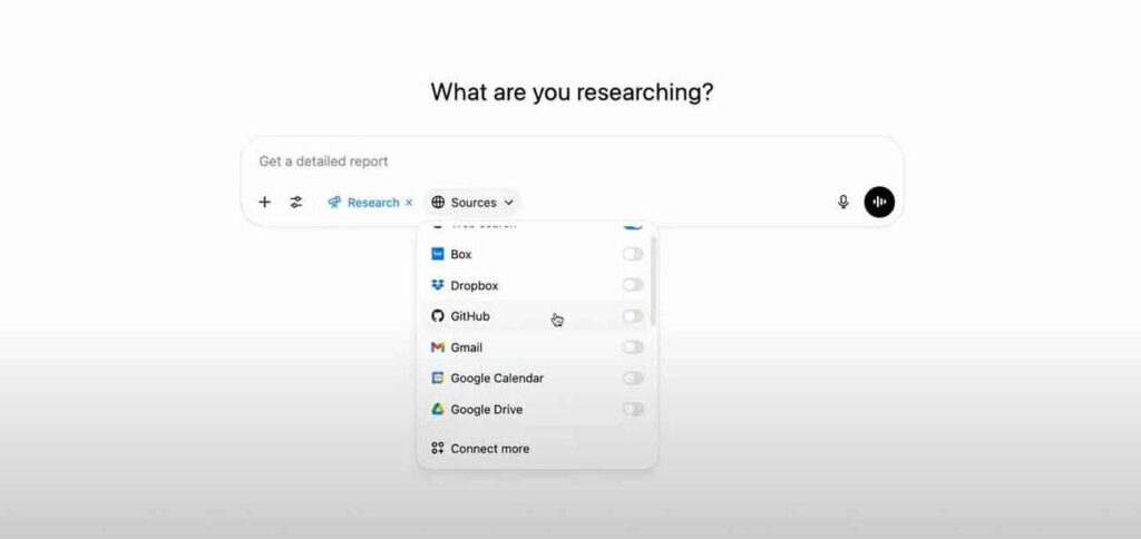 ChatGPT agora se conecta a apps de trabalho e grava reuniões