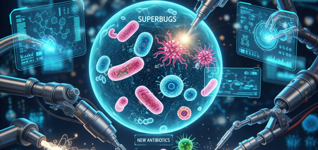MIT Usa IA para Criar Antibióticos Inéditos Contra Superbactérias