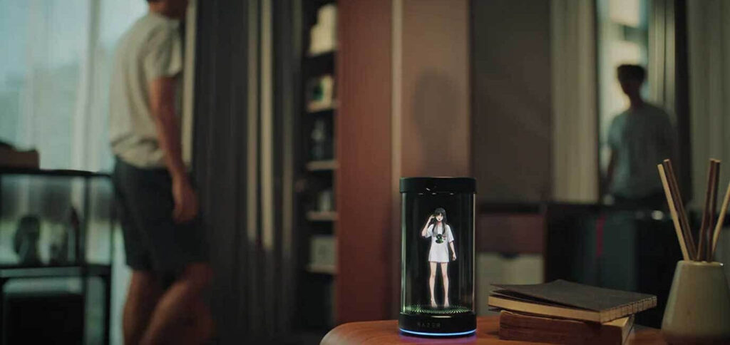 Razer aposta em hologramas e lança companheiro de IA para gamers