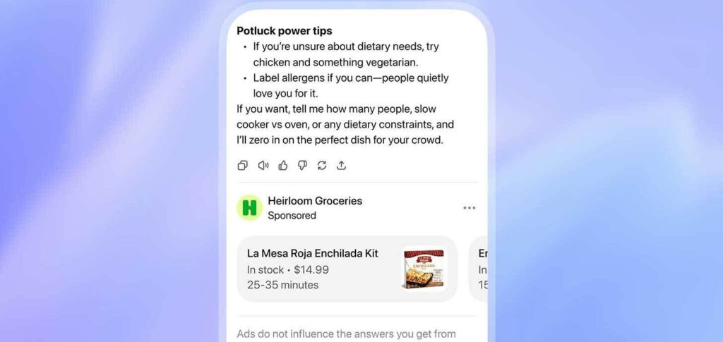 ChatGPT entra na era da publicidade: o que muda com os anúncios na IA da OpenAI
