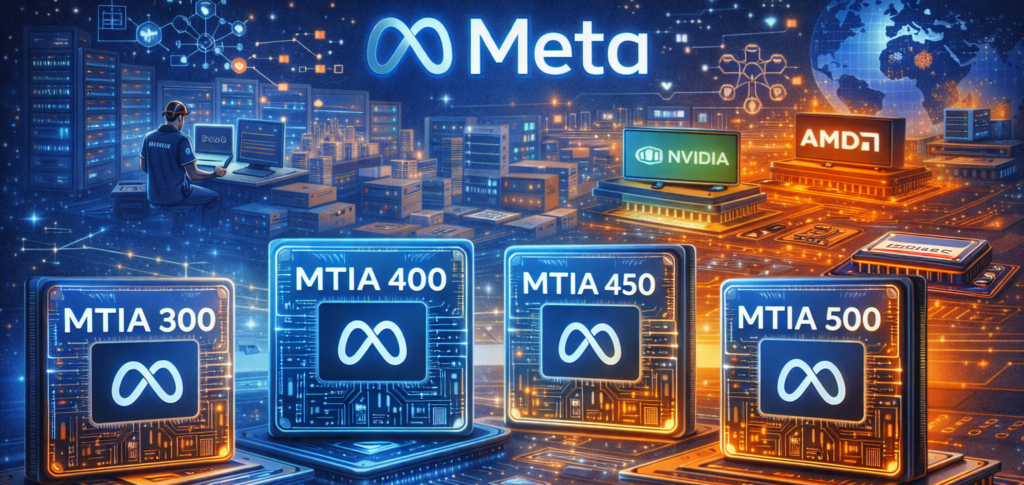 Meta aposta em chips próprios para acelerar corrida global da inteligência artificial
