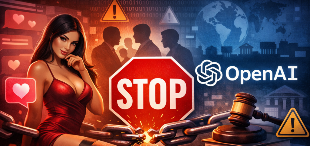 OpenAI suspende chatbot erótico e acende alerta sobre limites da IA
